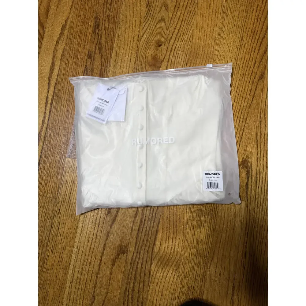 Rumored Antonette Midi Dress in Cream, XS - Picture 2 of 4